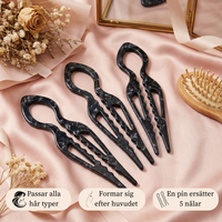 Siluett Hår Pin I 3 pack